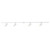 Paolo 4 Light (2-in) Black dimmable 4000K LED Trilo Track Ceiling Kit - White - 4000K