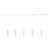 Remuda 5 Light Brushed Gold dimmable 4000K LED Trilo Track Ceiling Kit - White - 4000K