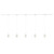 Eloa 5 Light Brushed Gold dimmable 3000K LED Trilo Track Ceiling Kit - White - 3000K
