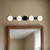 Briar 34-in Gold Bathroom Vanity Light - Black