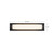 Charleston 19-in Chrome dimmable LED Bathroom Vanity Light - Vintage Brass