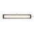 Charleston 31-in Black dimmable LED Bathroom Vanity Light - Black