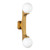 Briar 22-in Brushed Gold Wall/Vanity Light - Brushed Gold