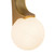 Briar 22-in Brushed Gold Wall/Vanity Light - Brushed Gold