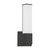Vivi 14-in Brushed Nickel dimmable LED Wall/Vanity Light - Black