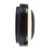 Pebble 8-in Glossy Black dimmable LED Wall Sconce - Glossy Black
