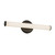 Tectra 18-in Brushed Nickel dimmable LED Wall/Vanity Light - Black