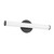 Tectra 18-in Brushed Nickel dimmable LED Wall/Vanity Light - Black