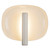 Lustre 9-in Pearl White dimmable LED Wall Sconce - Pearl White
