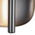 Lustre 9-in Pearl White dimmable LED Wall Sconce - Space Gray