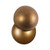 Void 12-in Vintage Brass dimmable LED Wall Sconce - Vintage Brass