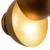 Void 12-in Vintage Brass dimmable LED Wall Sconce - Vintage Brass