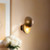 Void 12-in Vintage Brass dimmable LED Wall Sconce - Vintage Brass