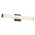 Rico 24-in Brushed Nickel dimmable LED Wall/Vanity Light - Black