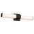 Vivi 24-in Brushed NIckel dimmable LED Wall/Vanity Light - Black