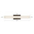 Garland 24-in Brushed Nickel dimmable LED Wall/Vanity Light - Black