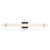 Geri 30-in Brushed Nickel dimmable LED Wall/Vanity Light - Black
