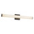 Rico 30-in Brushed Nickel dimmable LED Wall/Vanity Light - Black