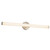 Vire 30-in Brushed Nickel dimmable LED Wall/Vanity Light with Ribbed Opal Diffuser - Brushed Nickel
