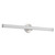 Vire 30-in Brushed Nickel dimmable LED Wall/Vanity Light with Ribbed Opal Diffuser - Brushed Nickel