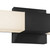Vivi 36-in Brushed Nickel dimmable LED Wall/Vanity Light - Black
