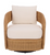 Leanna Rattan Swivel Chair