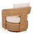 Leanna Rattan Swivel Chair
