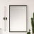 Tole 36-in Silver dimmable LED Wall/Vanity Light - Black