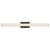 Garland 36-in Brushed Nickel dimmable LED Wall/Vanity Light - Black
