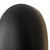 Perle 10-in Matte Black dimmable LED Wall Sconce - Matte Black