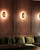 Perle 10-in Matte Black dimmable LED Wall Sconce - Vintage Brass