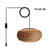Wabi-sabi Style Kitchen Island Rattan Pendant Light