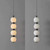 "String of Pearls" Alabaster Pendant Lamp