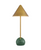 Journey Green & Brass Cordless Table Lamp