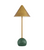 Journey Green & Brass Cordless Table Lamp