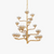 Agave Americana Gold Chandelier