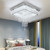 Square Crystal Ceiling Chandelier