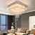 Square Crystal Ceiling Chandelier