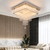 Square Crystal Ceiling Chandelier