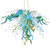 Artemis Tundra Hand Blown Glass Chandelier Lighting