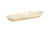 Onyx Canoe Bowl, White