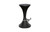 Marley Bar Stool, Burnt, Stainless Steel Foot Rest