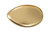 River Stone Coffee Table, Gold Leaf, Small