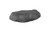Cast Boulder Coffee Table, Charcoal Stone, Large
