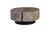 Clover Coffee Table, Gray Stone