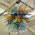 Artemis Murano Art Blown Glass Chandelier Lighting