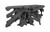 Beau Cast Root Console Table, Charcoal Stone
