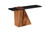 Slant Console, Natural/Black