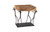 Atlas Side Table, Chamcha Wood/Metal, Natural