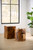 Teak Slice Side Table